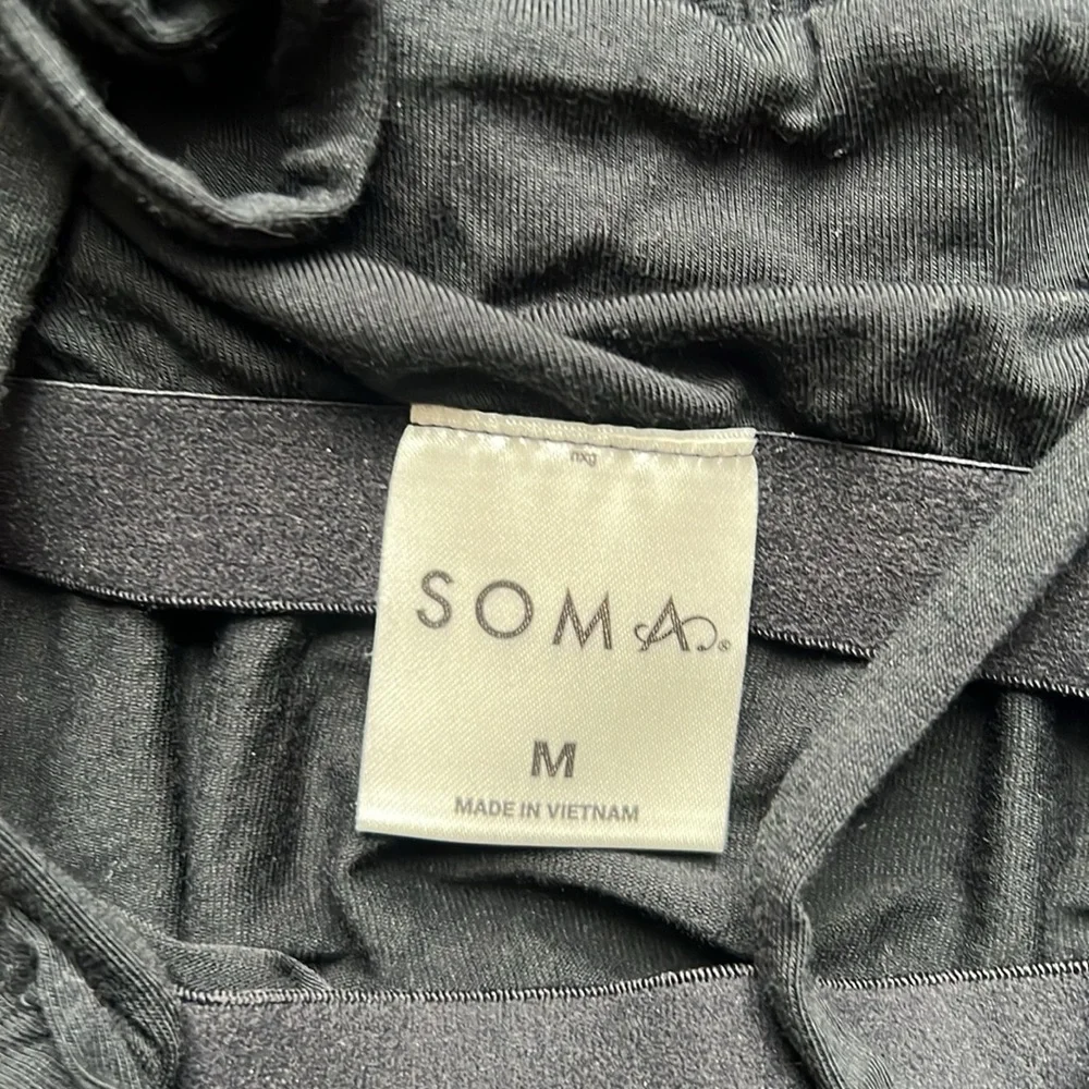 NWT Soma Cool Nights Smocked Babydoll Top - Picture 6 of 9